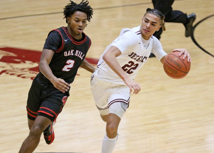 (Brad Davis/For LootPress) Oak Hill at Woodrow Wilson 1/29/22.