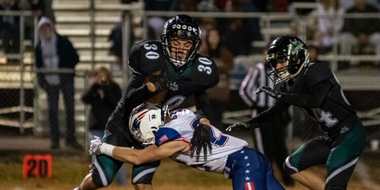 Wyoming East QB Braxton Morgan (File Photo by Heather Belcher)