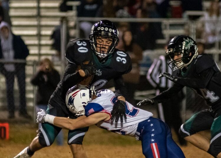 Wyoming East QB Braxton Morgan (File Photo by Heather Belcher)