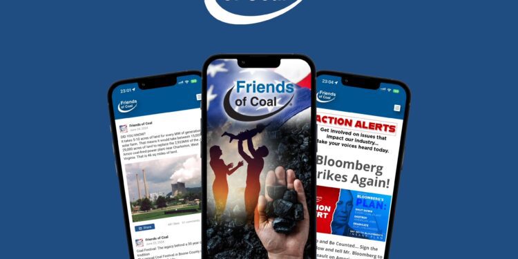 The West Virginia Coal Association, in collaboration with America’s Coal Associations, has introduced the "Friends of Coal" app.