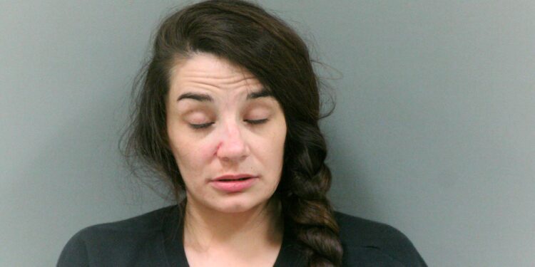 A woman is facing charges after she stole a man's key, started smacking his vehicle, yelling and howling like a dog, and calling the police a dog pig. 