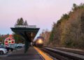 The Amtrak 51 Cardinal arrives at White Sulphur Springs | Lootpress photo