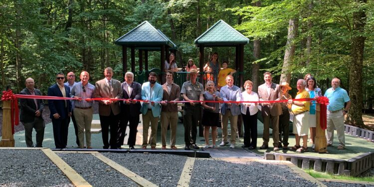 New playground delights young visitors in New River Gorge National Park