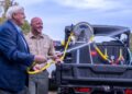 Gov. Justice, Division of Forestry unveil new firefighting equipment ahead of fire season in West Virginia