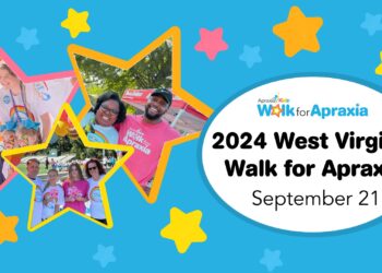 2024 West Virginia Walk for Apraxia to be held on September 21st