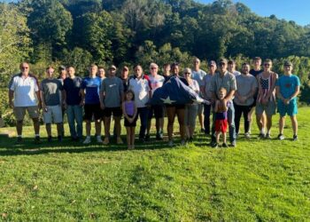 GSU SVA and Glenville VFW Post 5469 Retire US Flag at Glenville Golf Club - Photo: GSU