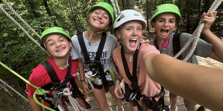 Mia Furlong, Reese Furlong, Jodi Ervin, Addy Vance - Photo: Concord University, Josi Ervin