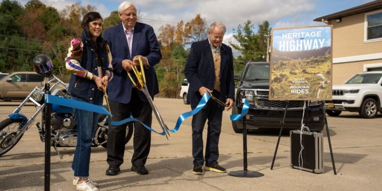 Gov. Justice debuts Heritage Highway as newest route of West Virginia’s Mountain Rides Program