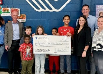 Boys & Girls Club of the Eastern Panhandle donation presentation - Photo: West Virginia American Water