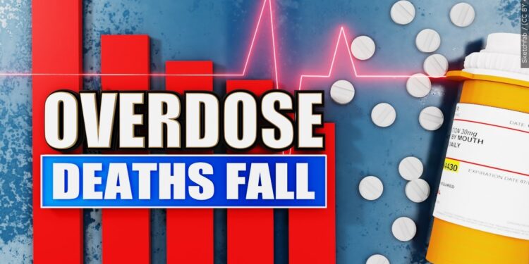 National Overdose Deaths Decline in 2024