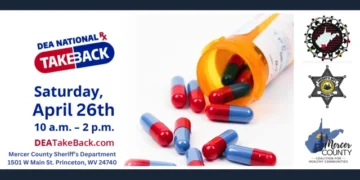 DEA Drug Take Back Day: Official Collection Locations Announced for Mercer and Wyoming Counties