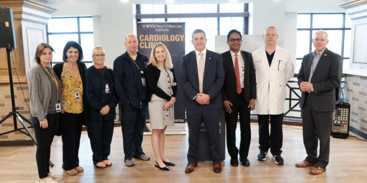 PCH celebrated new affiliation with WVU Heart and Vascular Institute, introduced new cardiologist