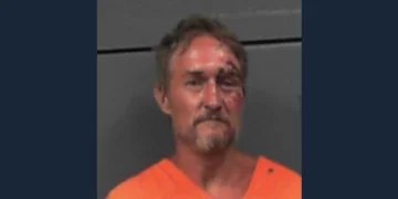 Shirtless and Belligerent: Suspect Assaults Staff, Damages Property