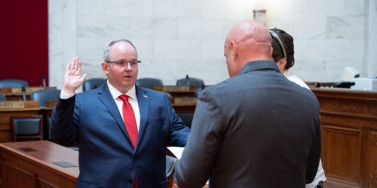 Bill Bell takes Oath of Office as new West Virginia Delegate